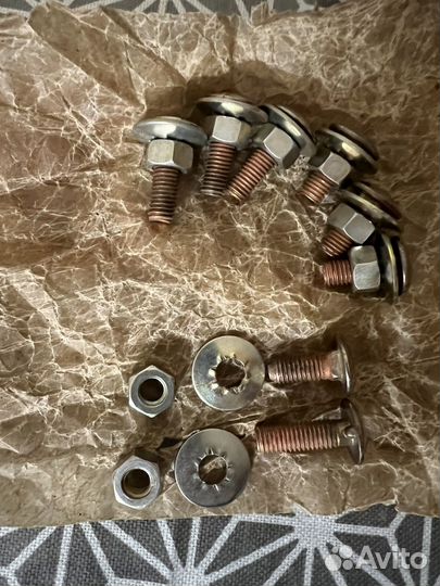 Хром болты бампера ваз 2107 СССР