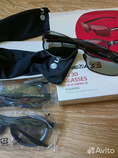 Очки для 3d lg 4 пары
