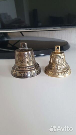 Колокольчик металлический сувенирный