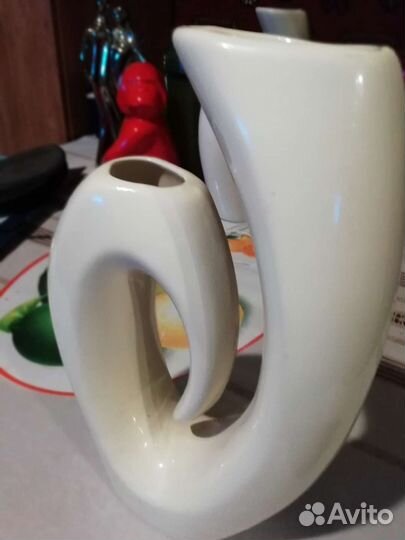 Керамическая ваза, необычная