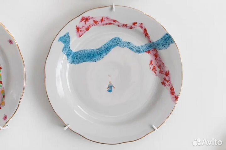 Набор десертных тарелок Lobby, Шурыгина