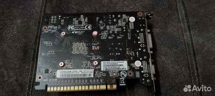 Видеокарта Gtx650 1gb