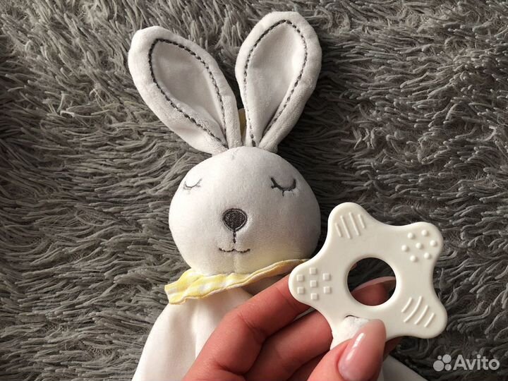 Мягкие игрушки погремушки