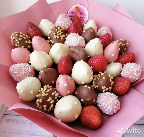 Букет из клубники