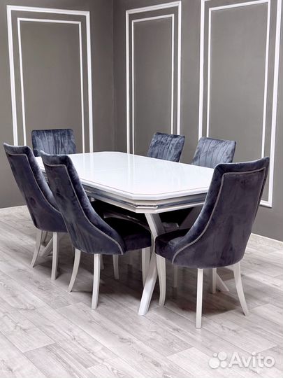 Стол, стулья набор. Доставка по всей России