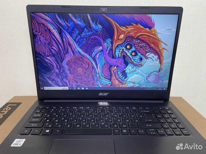 Современный Acer 2021г i3-10/2Видеокарты/SSD