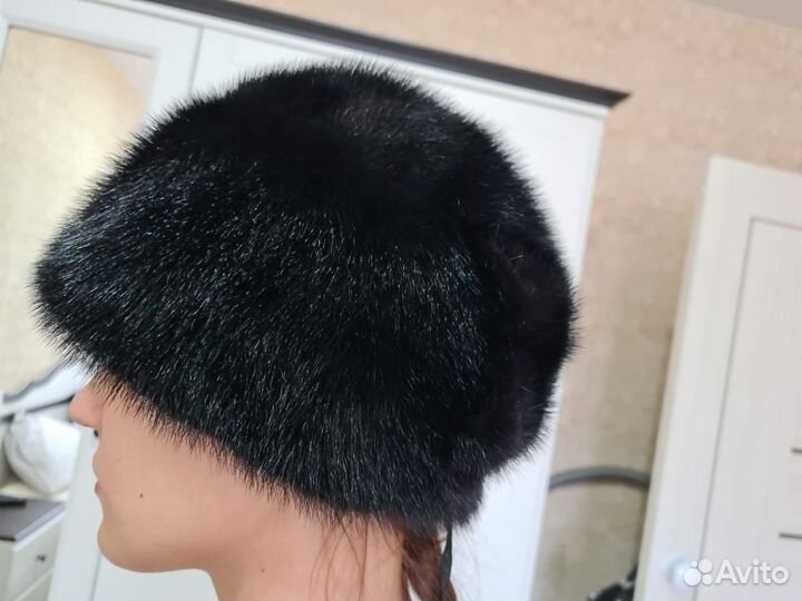 Шапка норковая женская