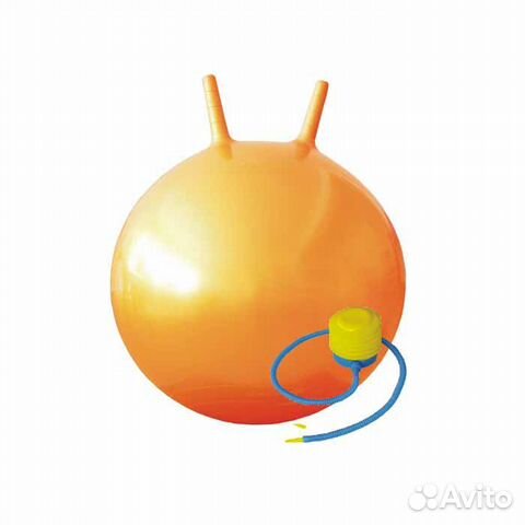 Мяч с рожками 45 см игровой детский гимнастический