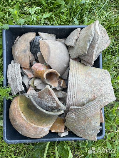 Горшок керамический крынки черепки