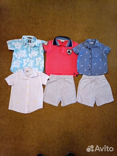 Пакет летней одежды для мальчика 1-2 года