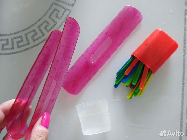 Счетные палочки и линейки