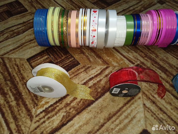 Праздничная упаковочная лента для подарка игрушки