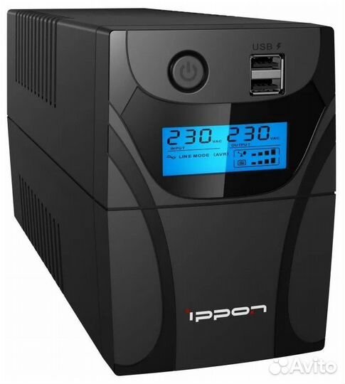 Ибп ippon back power pro LCD 400
