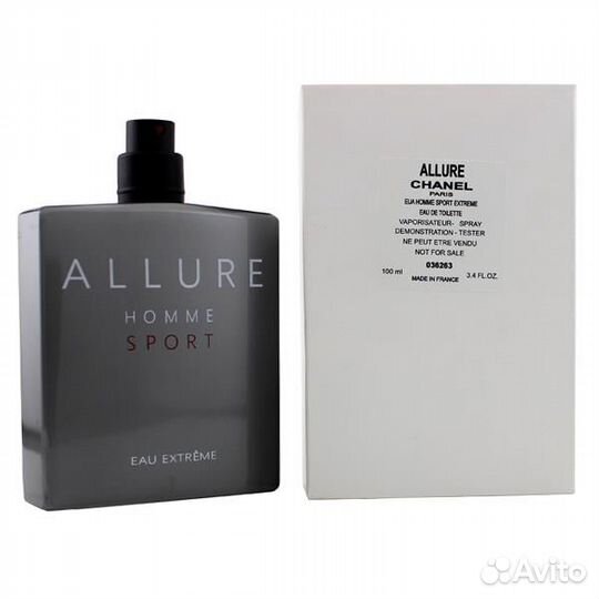Тестер духов Chanel Allure Homme Sport Eau Extreme