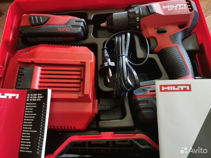 Шуруповерт hilti sf 4 a22