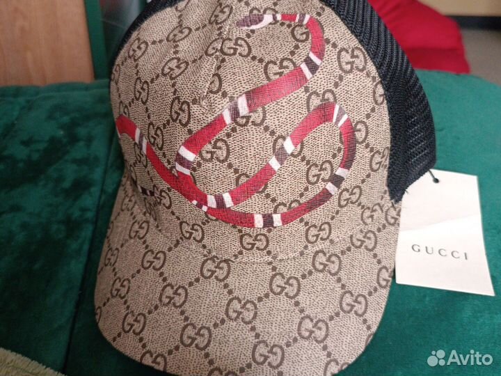 Кепка бейсболка gucci