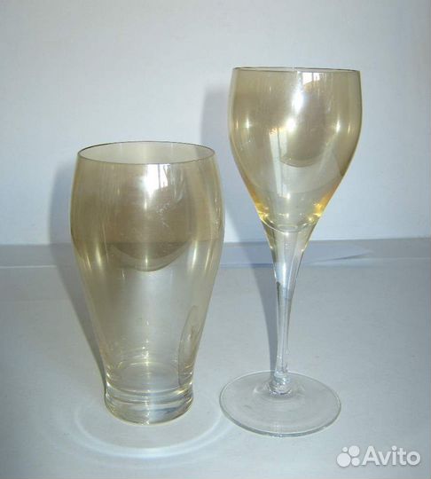 Бокалы Чехия Богемия Германия Фужеры