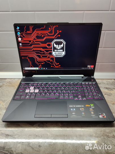 Игровой Новый Asus Ryzen 5-7535HS/RTX2050/144/чек