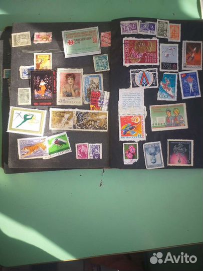 Почтовые марки СССР и европа