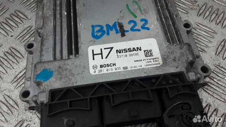 Блок управления двигателем Nissan Qashqai