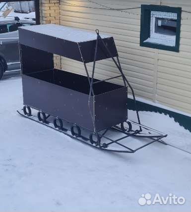 Прицеп к снегоходу