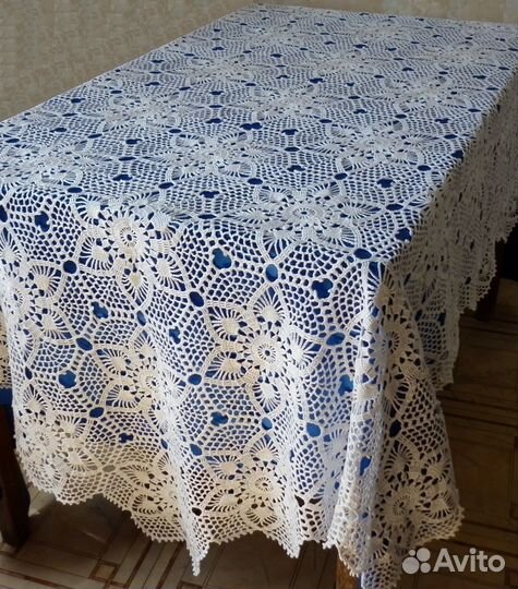 Салфетки и скатерти ручной работы