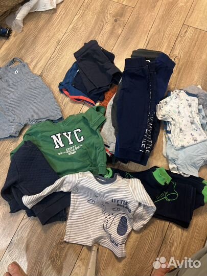 Детские вещи с 68 до 80 размера