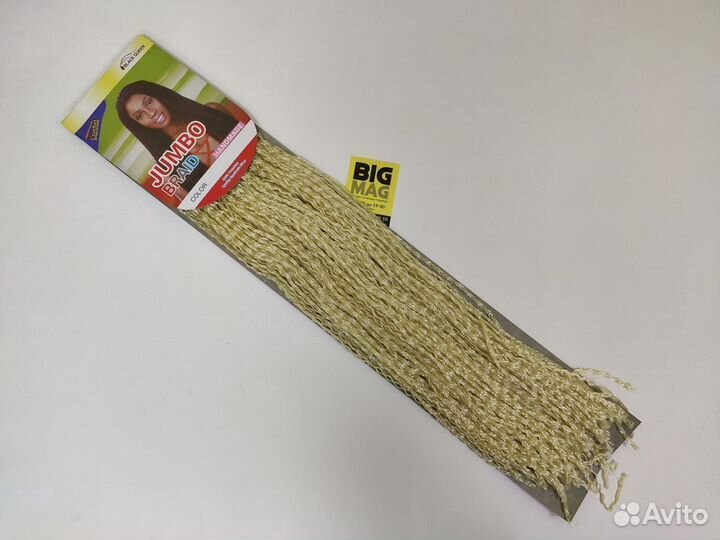 Косички зи-зи блонд