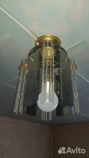 Люстра потолочная бу