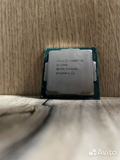 Процессор intel core i5 7500
