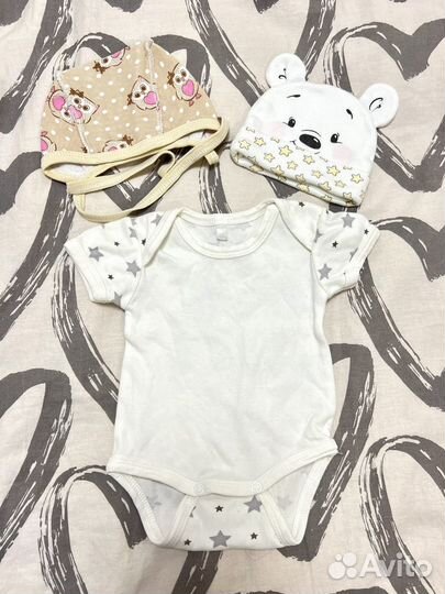 Пакет вещей для новорожденной девочки 56 62