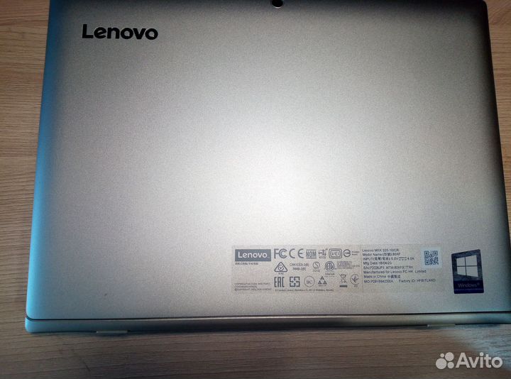 Lenovo miix 320-10icr планшет