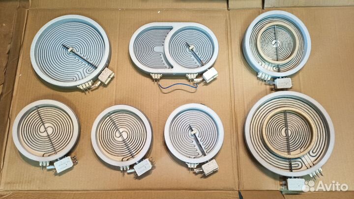 Конфорки для стеклокерамической плиты