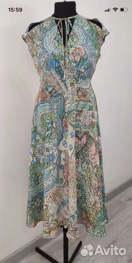 Натуральный шелк отрез