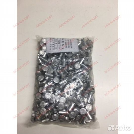 Клепка 6*13 тормозной колодки Al