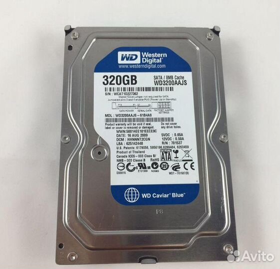 Жесткий диск WD 320GB