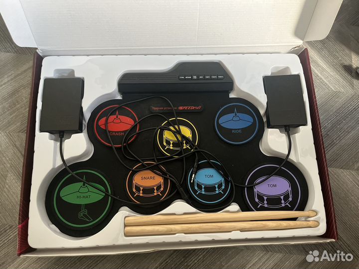 Гибкая электронная барабанная установка