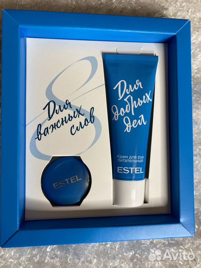 Estel Подарочный набор крем для рук, бальзам губ