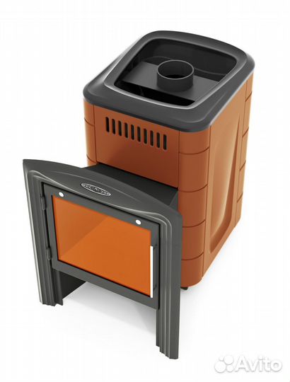 Печь для Бани Компакт 2017 Carbon