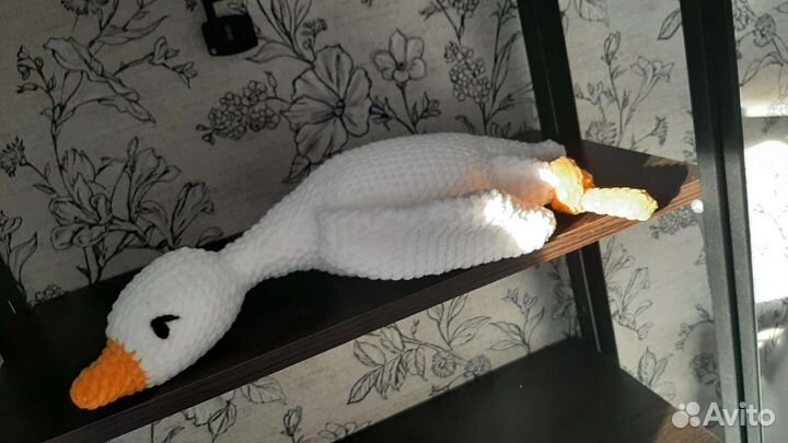 Вязаные гуси ручной работы