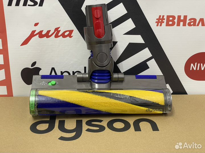Щетка Fluffy с лазером для Dyson V12 / V15