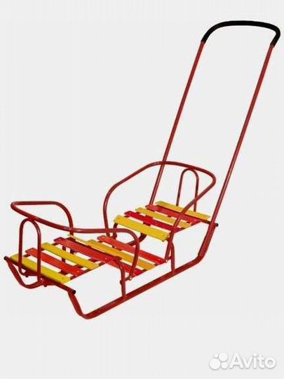 Детские санки коляска бу