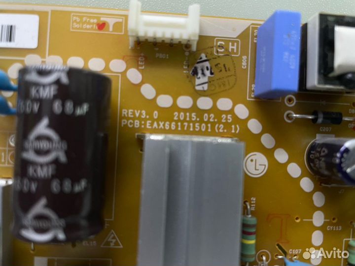 Блок питания EAX66171501 2.1 REV 3.0 LGP32D-15CH1