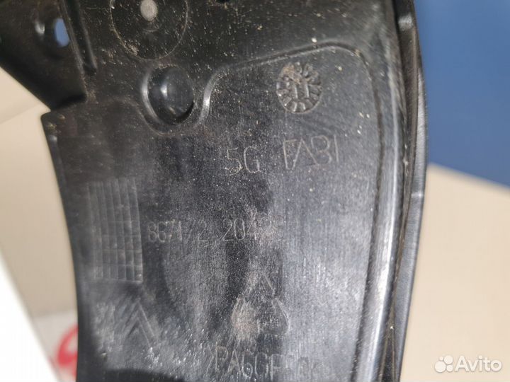 Ручка двери нaружная задняя левая Peugeot 308 2007-2015