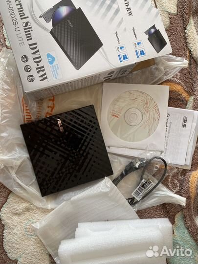 Портативный DVD-привод (дисковод) asus