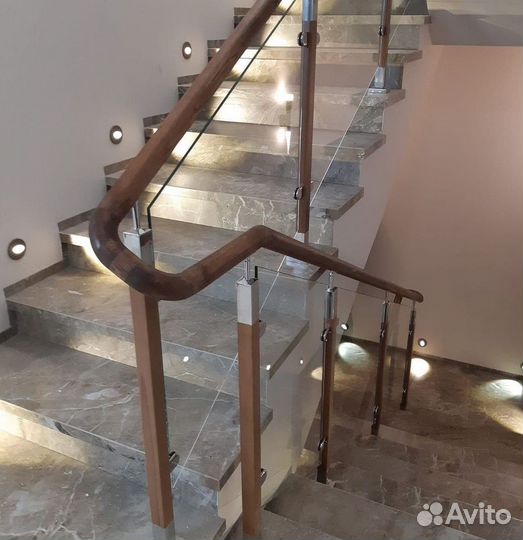 Перила для лестницы из нержавеющей стали