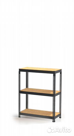 Стеллаж металлический MZ-профиль 180х75х35 см (5 п