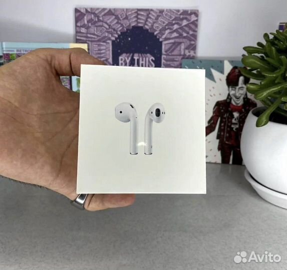Airpods 2 + чехол подарок