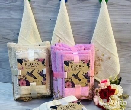 Махровые полотенца