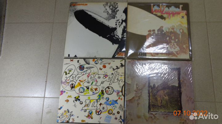 Винил из Японии Led Zeppelin. King Crimson.Kansas